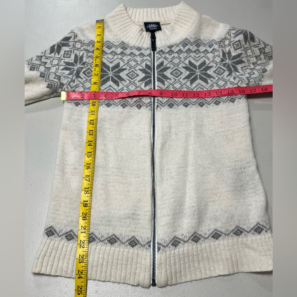 ICEWEAR Nott Nordic Angora Wool Knit Full Zip Sweater - Picture 7 of 9